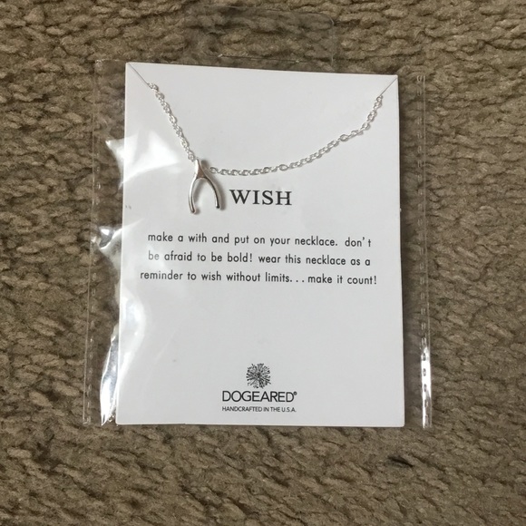 🆕💋Buy2 Get1 FREE Dogeared silver necklace ‘wish’ - Picture 3 of 4